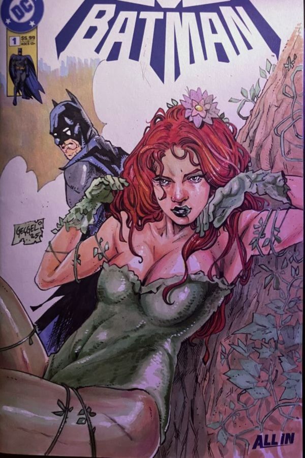 Image for Poison Ivy Sketch Cover on Batman #1