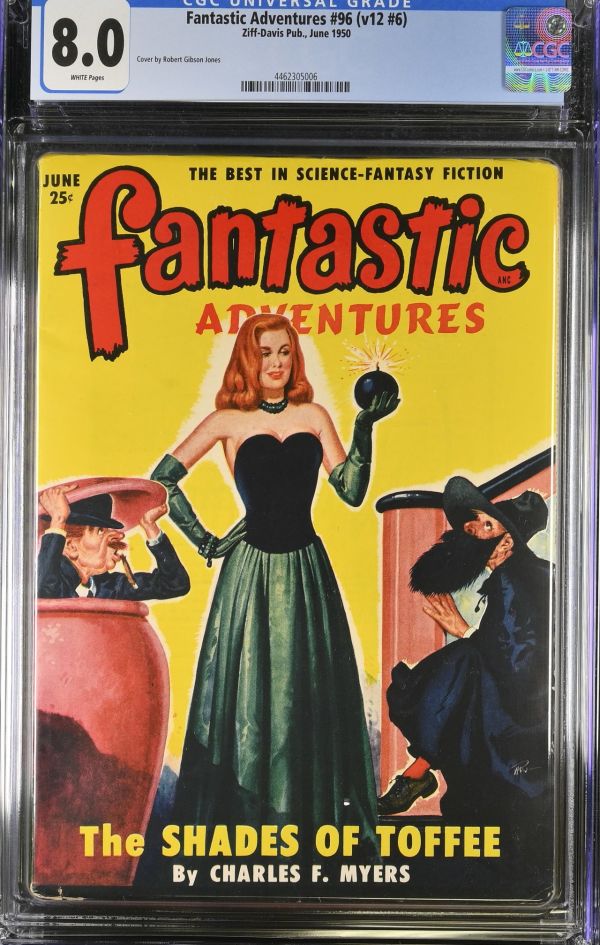 Image for Fantastic Adventures #96 CGC 8.0