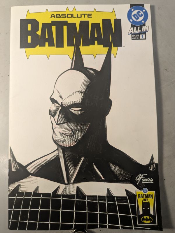 Image for Absolute Batman #1 Sketch Cover