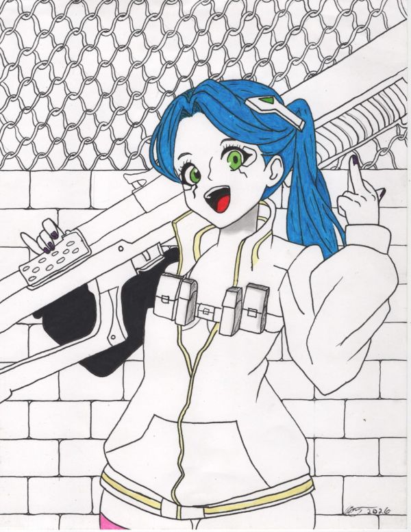Image for My version of Rebecca. Everyone needs a little cyber in there life