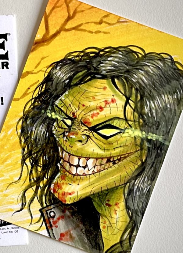 Image for Evil Ernie Original Sketch Card Signed