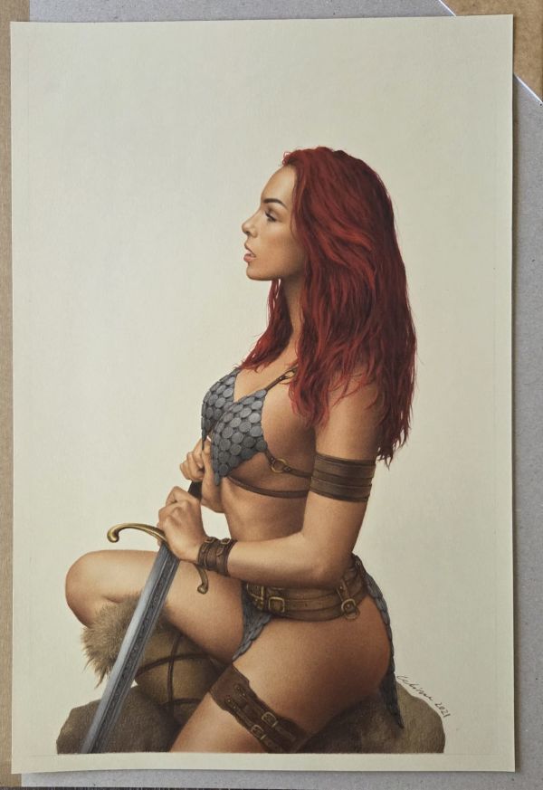 Image for The Invincible Red Sonja #10 by Celina