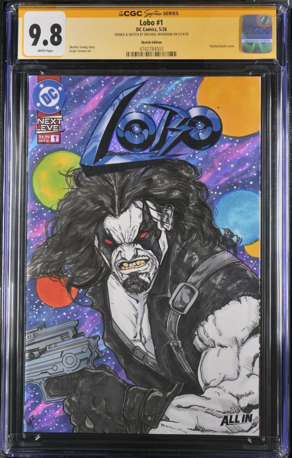 Image for Lobo #1 CGC 9.8 Signed by Michael Munshaw