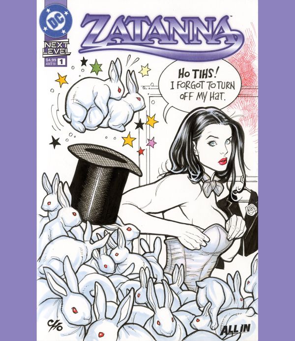 Image for Zatanna #1 Sketch Cover by Frank Cho