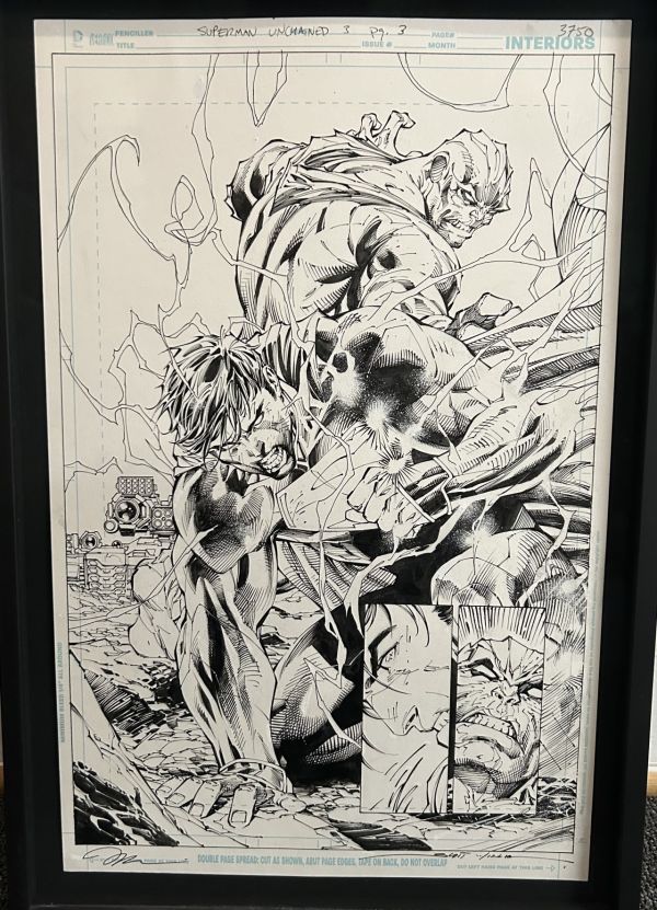 Image for Superman Unchained #3 Page 3 by Jim Lee and Scott Williams