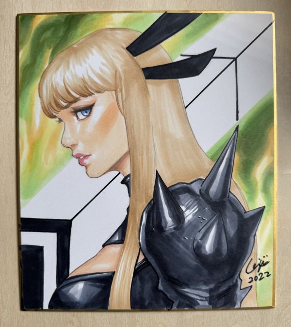 Image for Magik shikishi drawing by Eric Chen / WeijiC
