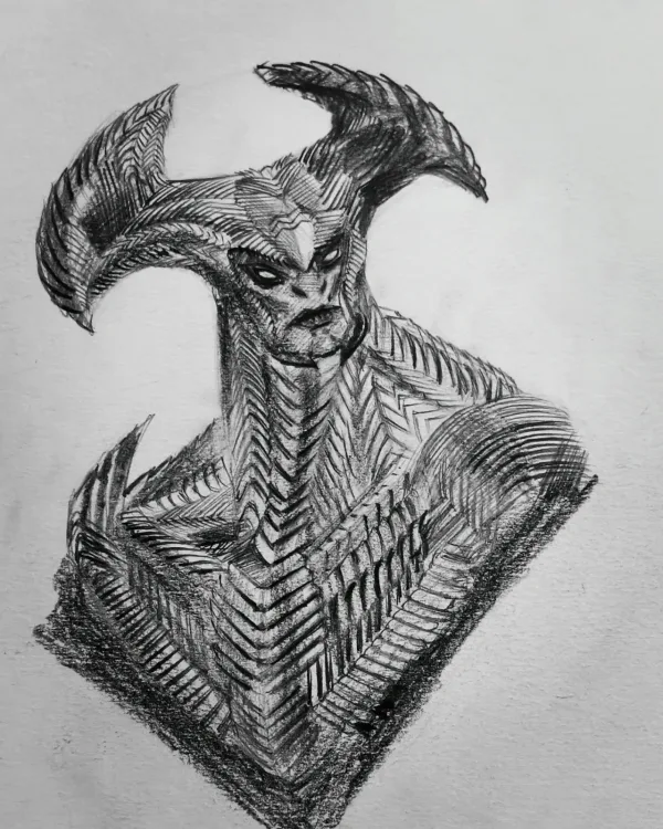 Image for Steppenwolf Pencil Drawing