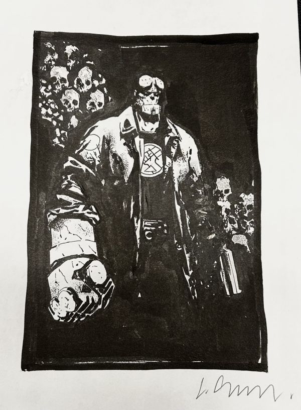 Image for Hellboy Original Art by Laurence Campbell