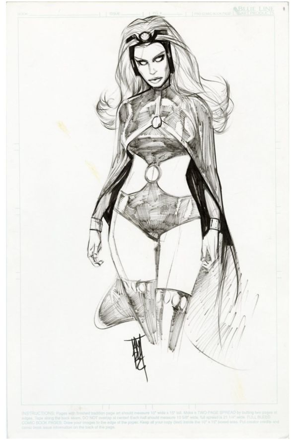 Image for Storm Original Art Commission by Alex Maleev