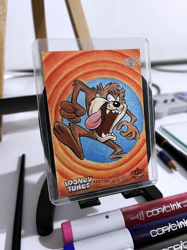 Image for Looney Tunes Fleer Retro Original AP Sketch Card
