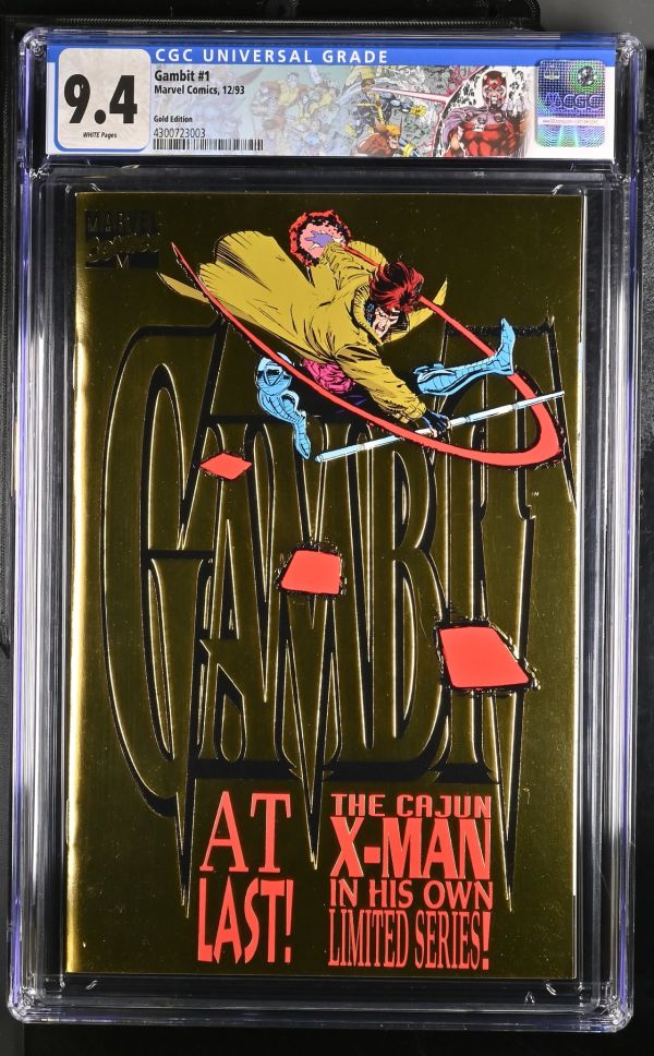 Image for Gambit #1 Gold Edition CGC 9.4