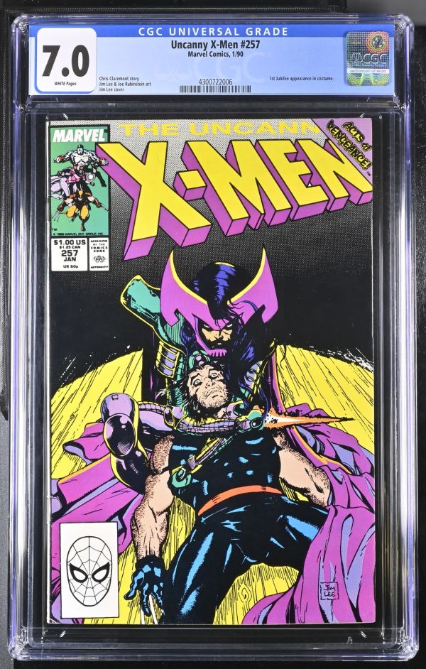 Image for Uncanny X-Men #257 CGC 7.0