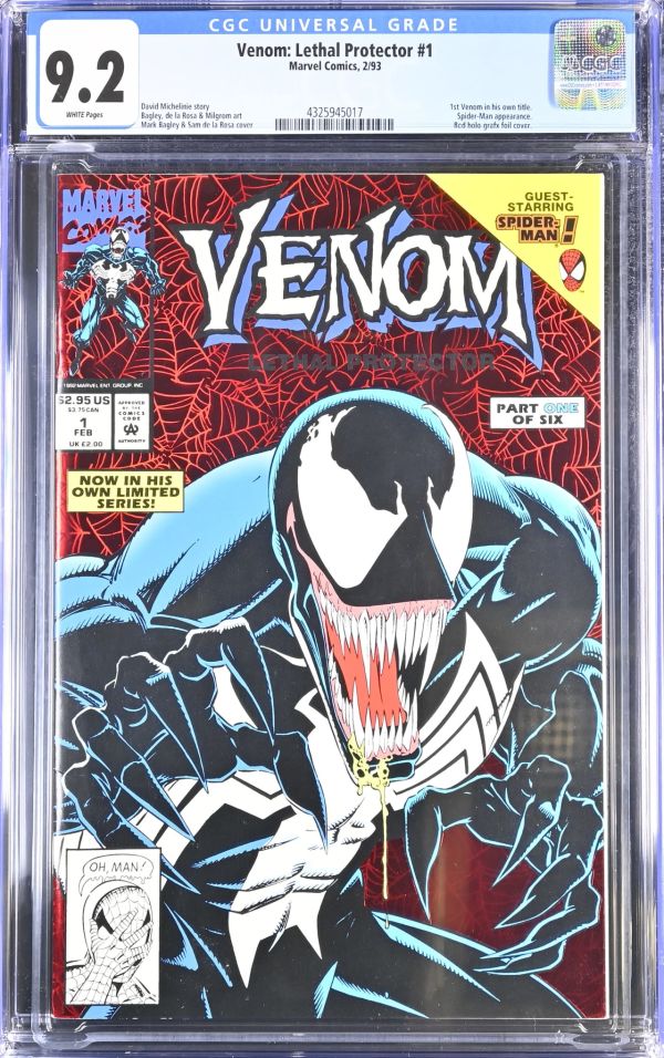 Image for Venom: Lethal Protector #1 CGC 9.2