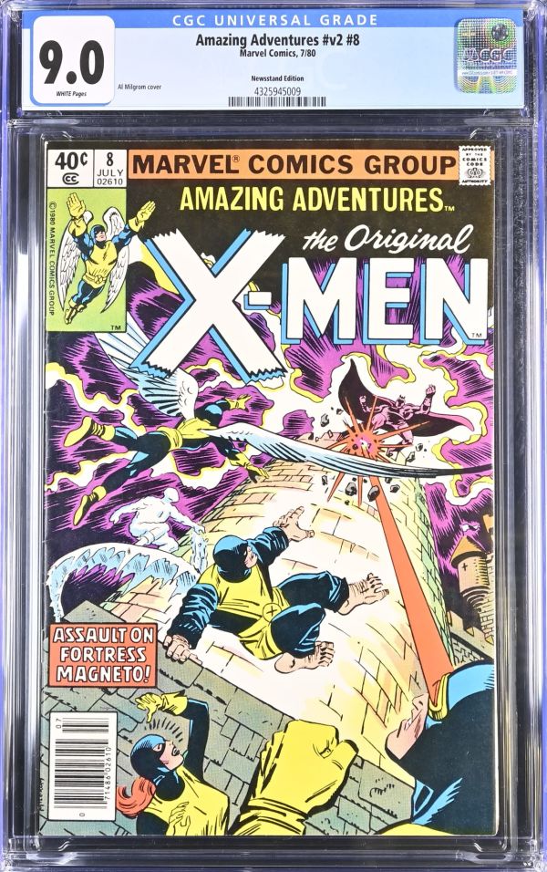 Image for Amazing Adventures #8 CGC 9.0