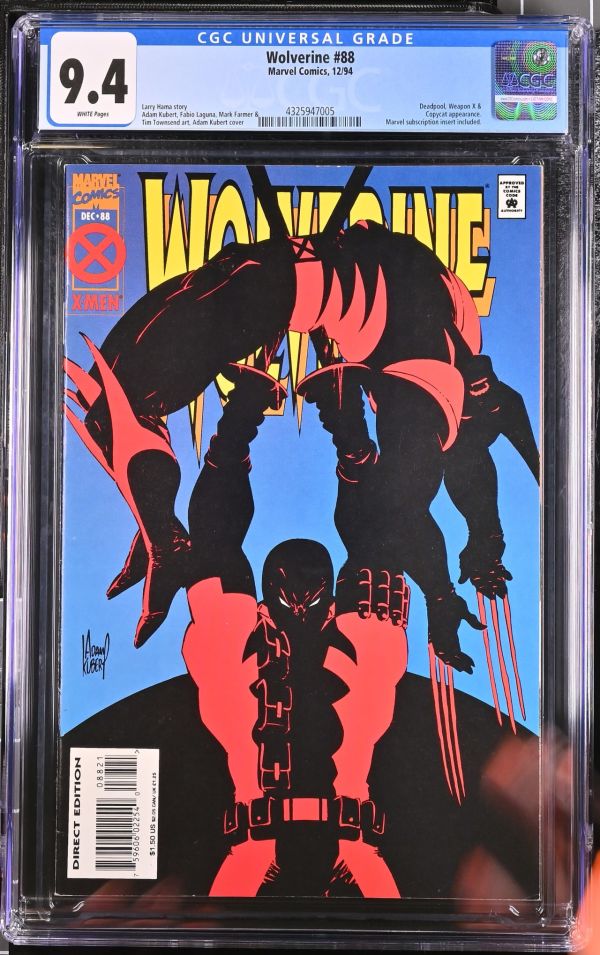 Image for Wolverine #88 CGC 9.4