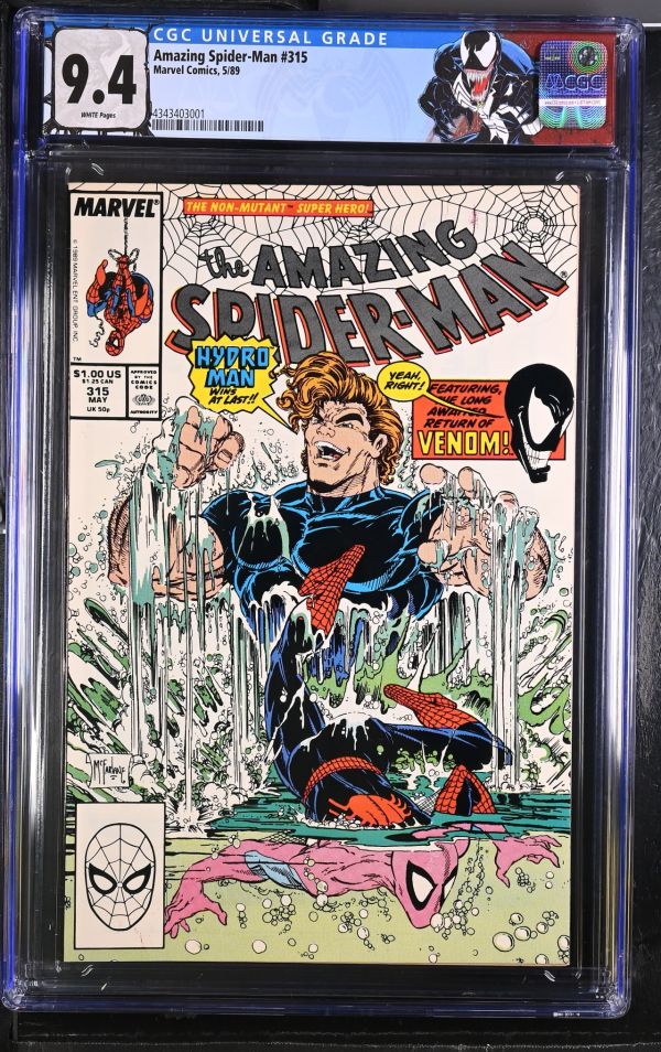 Image for Amazing Spider-Man #315 CGC 9.4