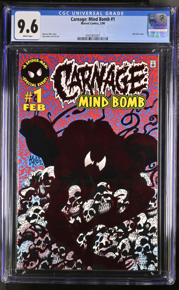 Image for Carnage: Mind Bomb #1 CGC 9.6