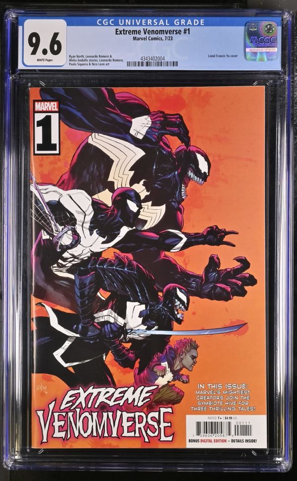 Image for Extreme Venomverse #1 CGC 9.6
