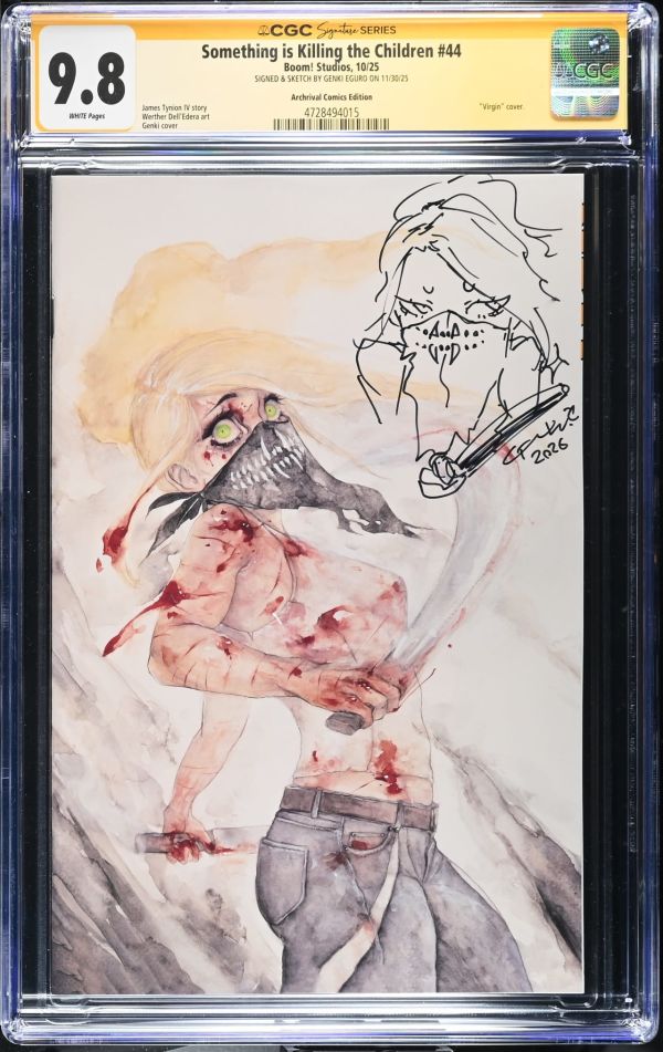 Image for Something is Killing the Children #44 CGC 9.8 Signed by Genki Eguro