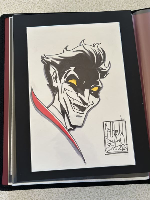 Image for Nightcrawler Sketch by Matthew Sutton