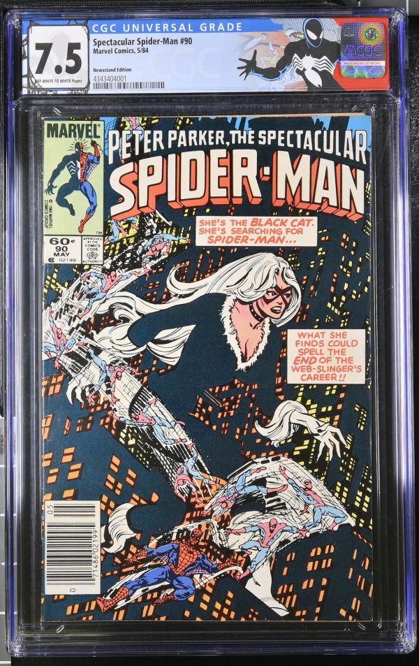 Image for Spectacular Spider-Man #90 CGC 7.5