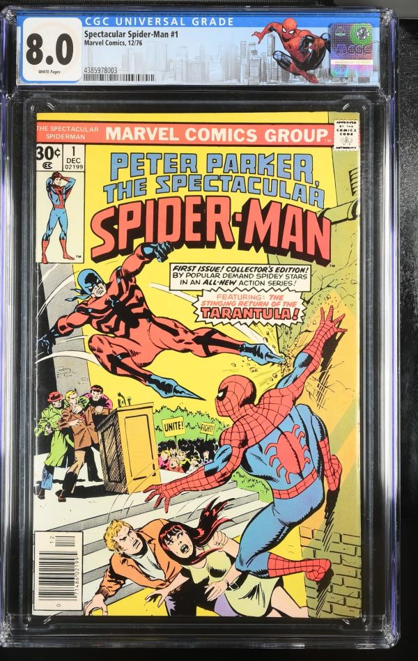 Image for Spectacular Spider-Man #1 CGC 8.0