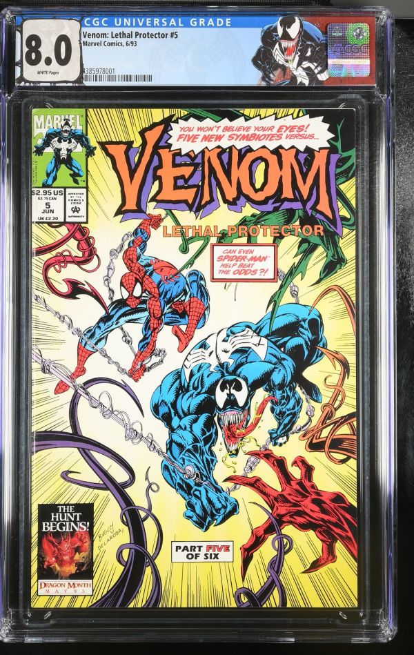 Image for Venom: Lethal Protector #5 CGC 8.0