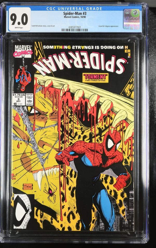 Image for Spider-Man #3 CGC 9.0