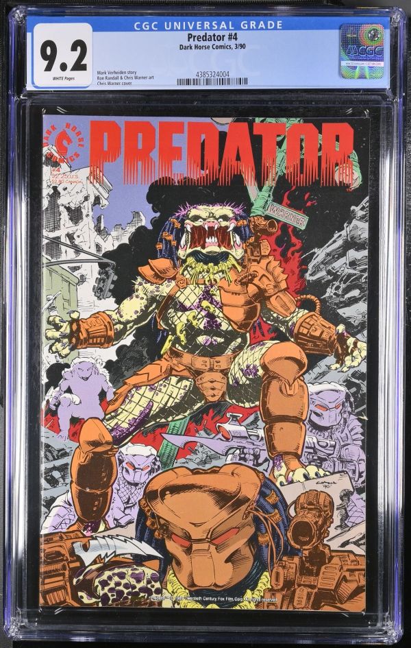 Image for Predator #4 CGC 9.2