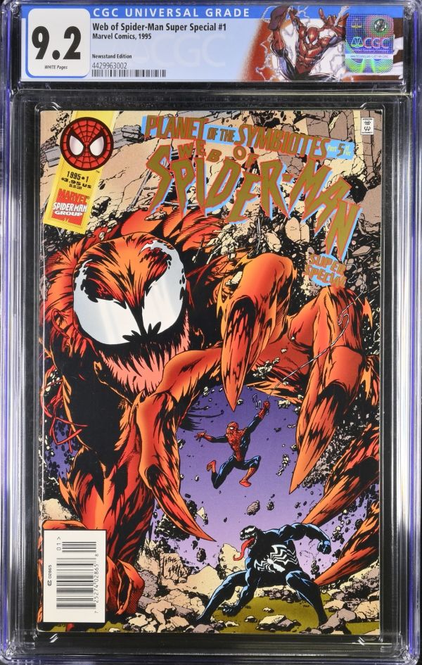 Image for Web of Spider-Man Super Special #1 CGC 9.2