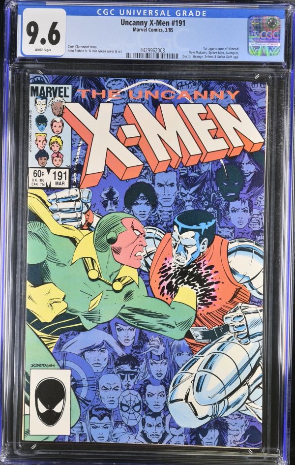 Image for Uncanny X-Men #191 CGC 9.6
