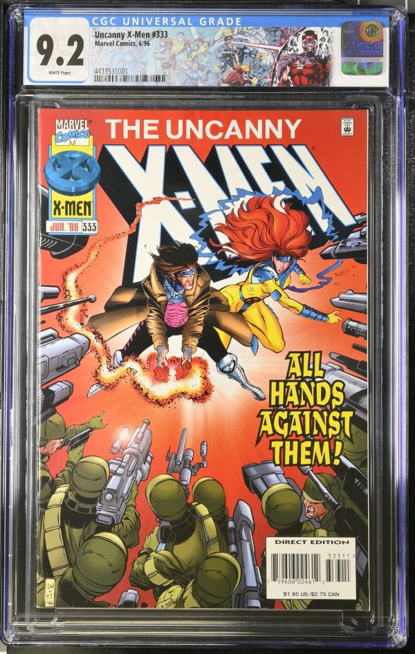 Image for Uncanny X-Men #333 CGC 9.2