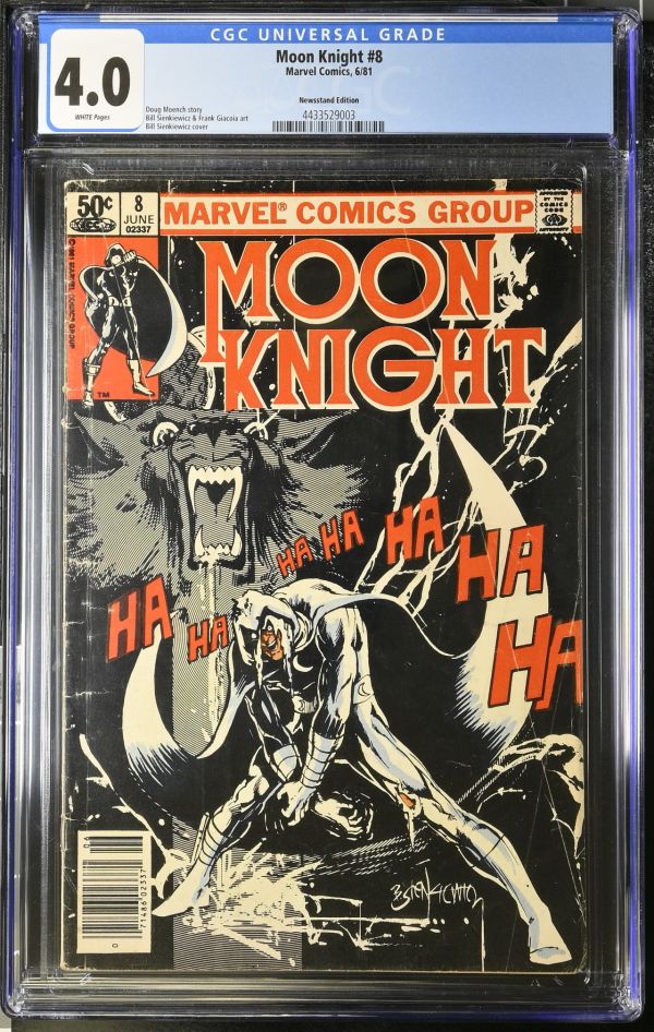 Image for Moon Knight #8 CGC 4.0