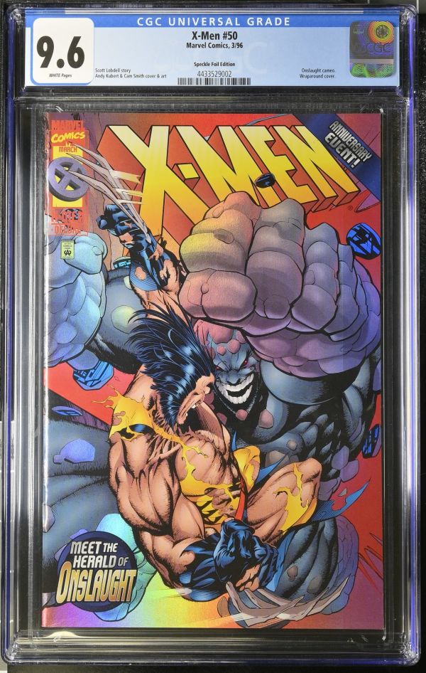 Image for X-Men #50 CGC 9.6 Speckle Foil Edition