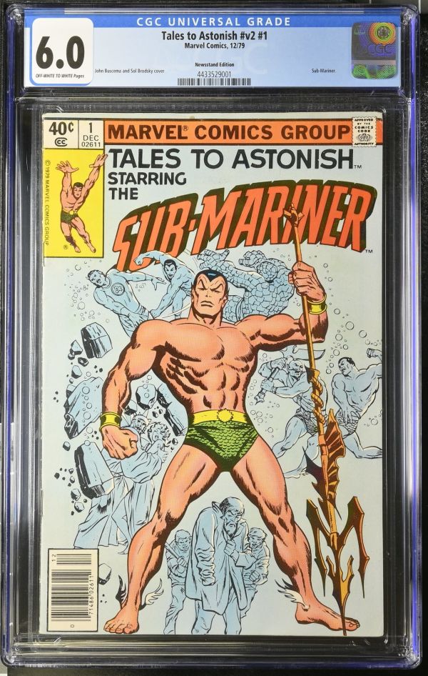 Image for Tales to Astonish #1 CGC 6.0