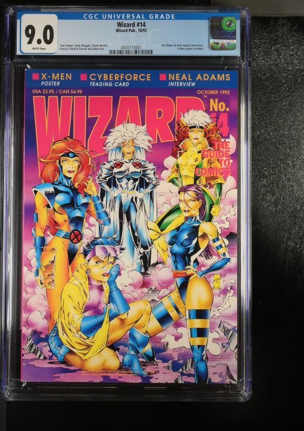 Image for Wizard #14 CGC 9.0