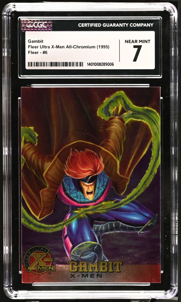 Image for Gambit #6 | Fleer Ultra X-Men All-Chromium | CGC 7