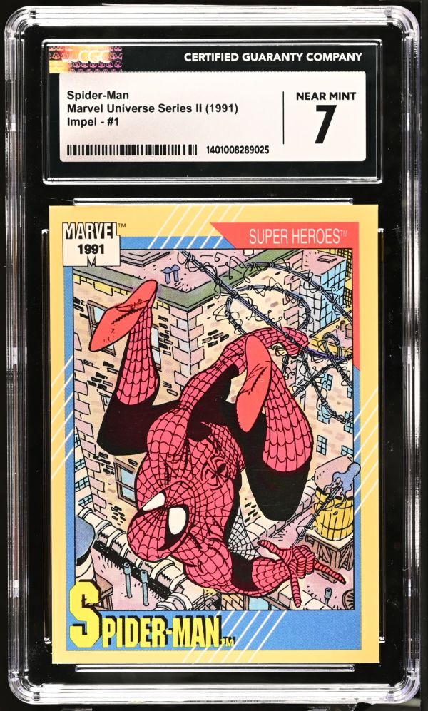 Image for Spider-Man #1 | Marvel Universe Series II | CGC 7