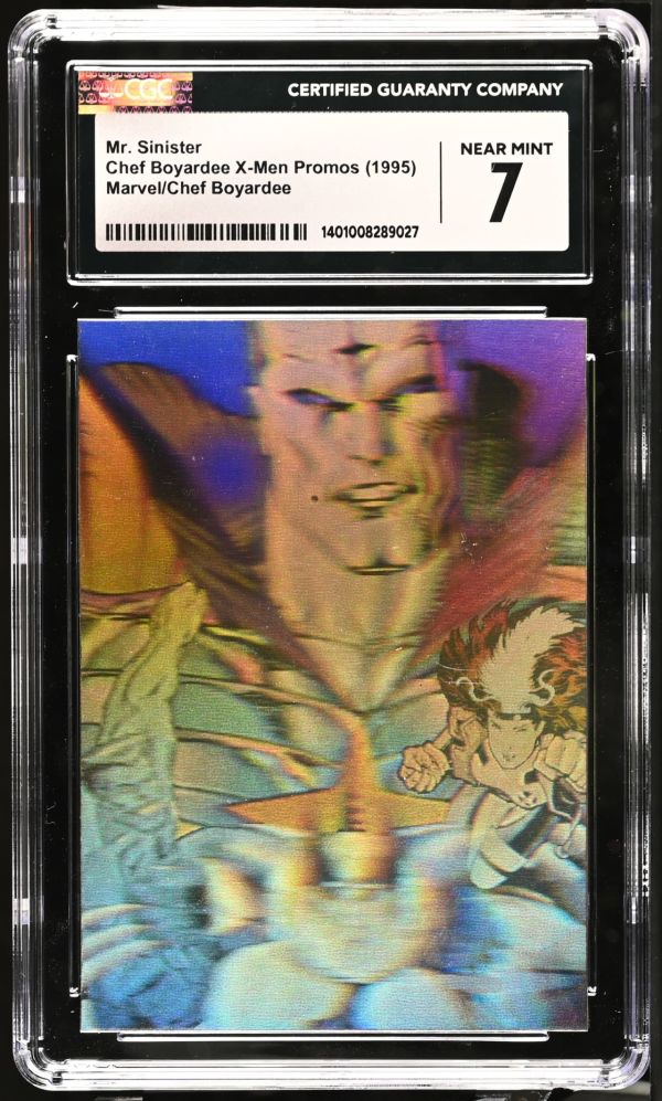 Image for Mr. Sinister | Chef Boyardee X-Men Promos | CGC 7