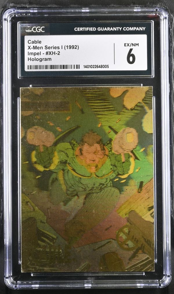 Image for Cable #XH-2 | X-Men Series I | Hologram | CGC 6