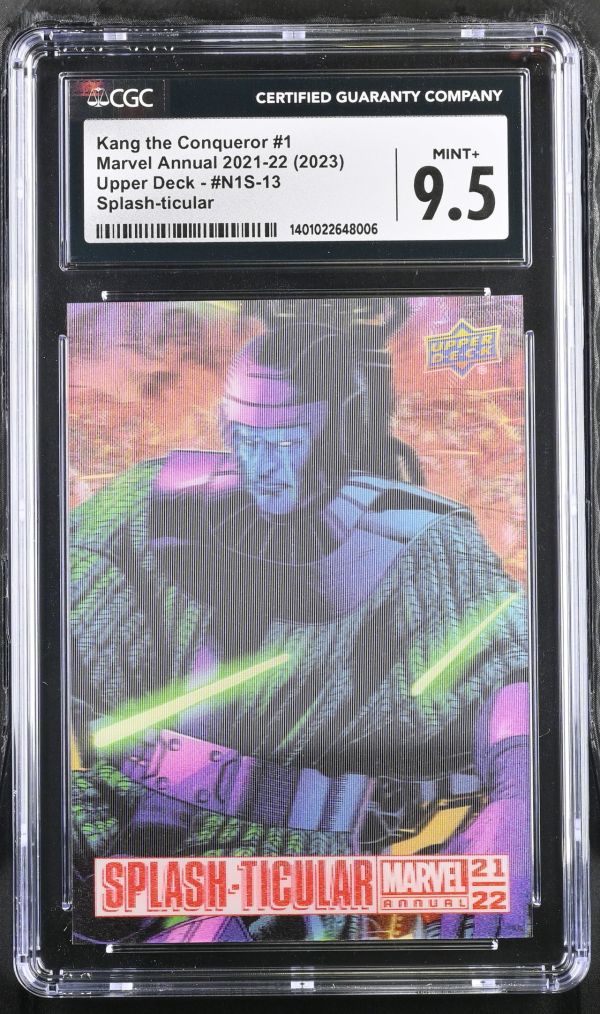 Image for Kang the Conqueror #1 #N1S-13 | Marvel Annual 2021-22 | Splash-ticular | CGC MINT+ 9.5