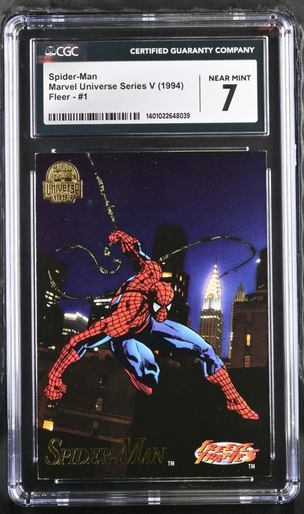 Image for Spider-Man #1 | Marvel Universe Series V | CGC 7