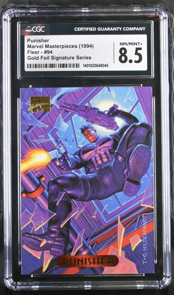 Image for Punisher #94 | Marvel Masterpieces | Gold Foil Signature Series | CGC 8.5