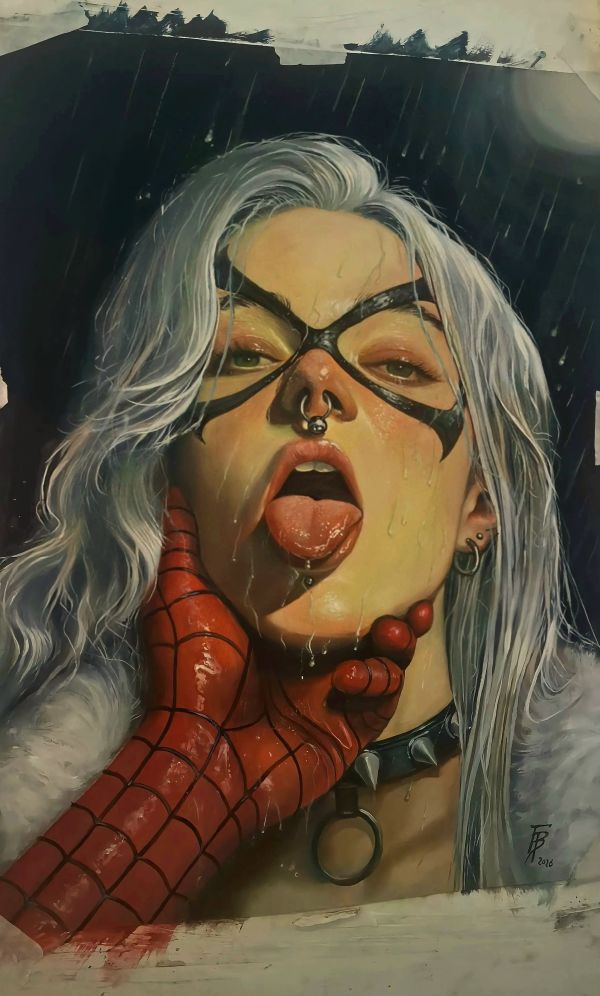Image for Black cat & spider man