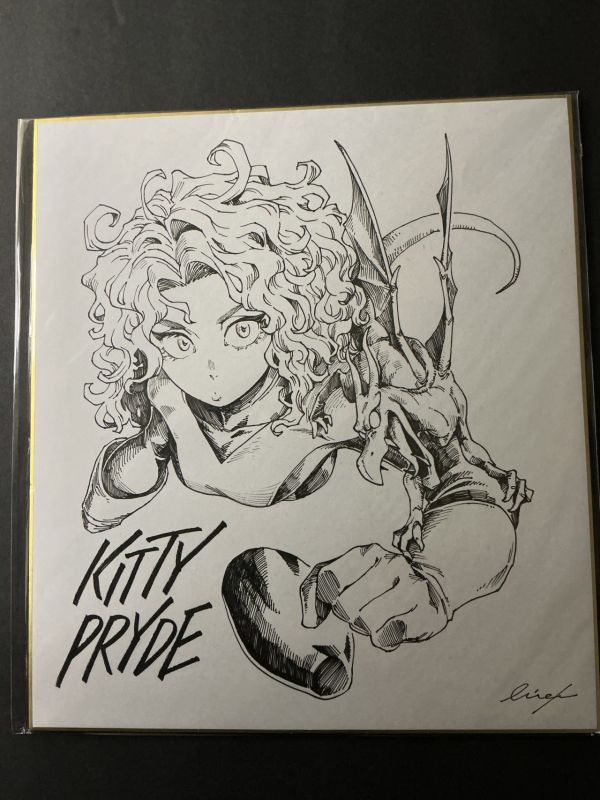 Image for Kitty Pryde & Lockheed Shikishi Board by FC Saeki