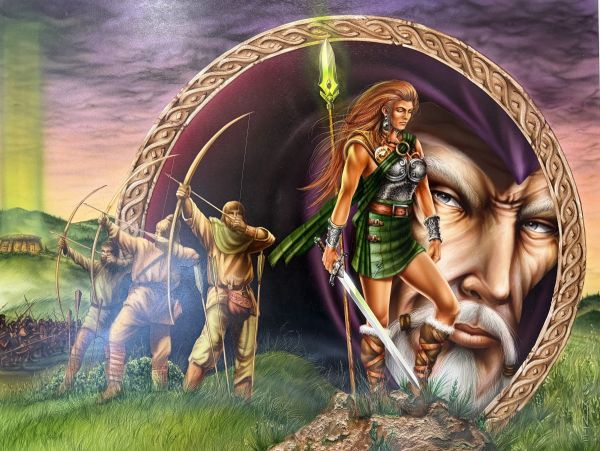 Image for Published Playstation Box Art and Comic Book Cover by Monte Moore