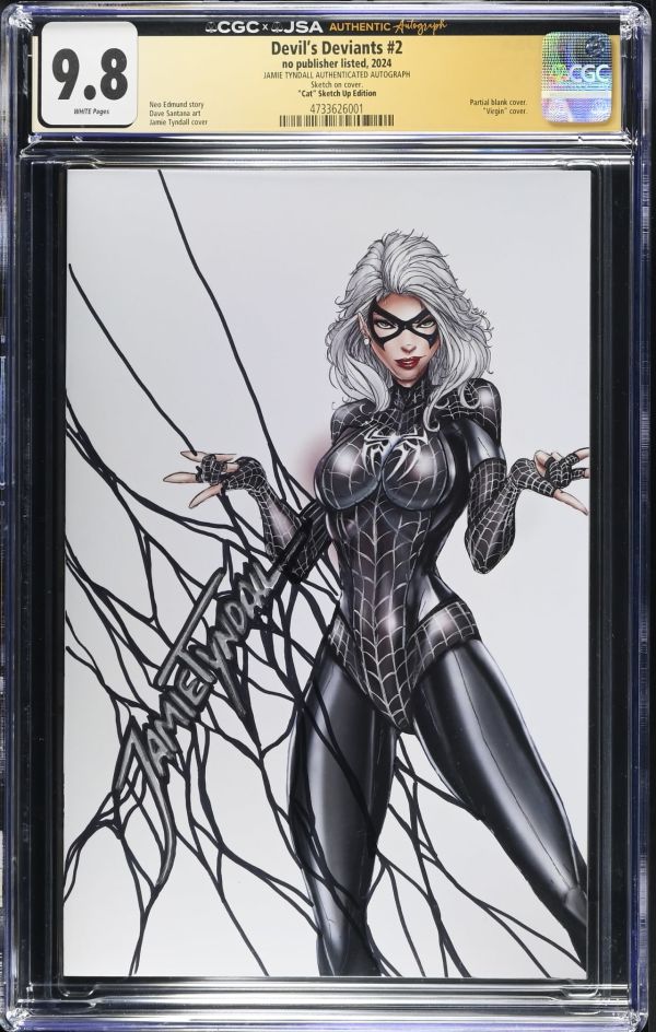 Image for Devil's Deviants #2 CGC 9.8 Signed by Jamie Tyndall