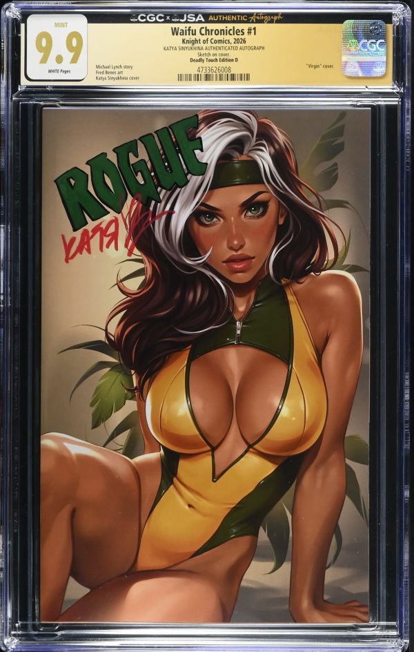 Image for Waifu Chronicles #1 CGC 9.9 Signed by Katya Sinyukhina
