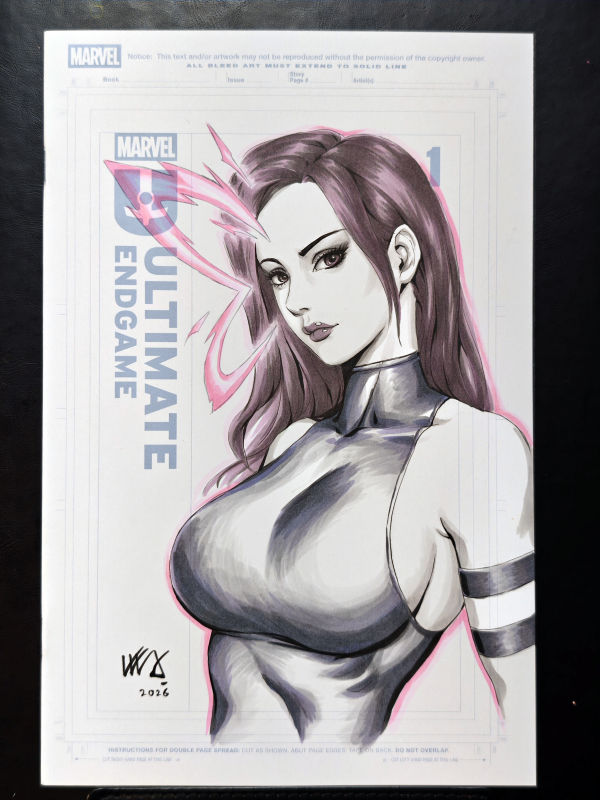 Image for Psylocke - Quick Sketch 