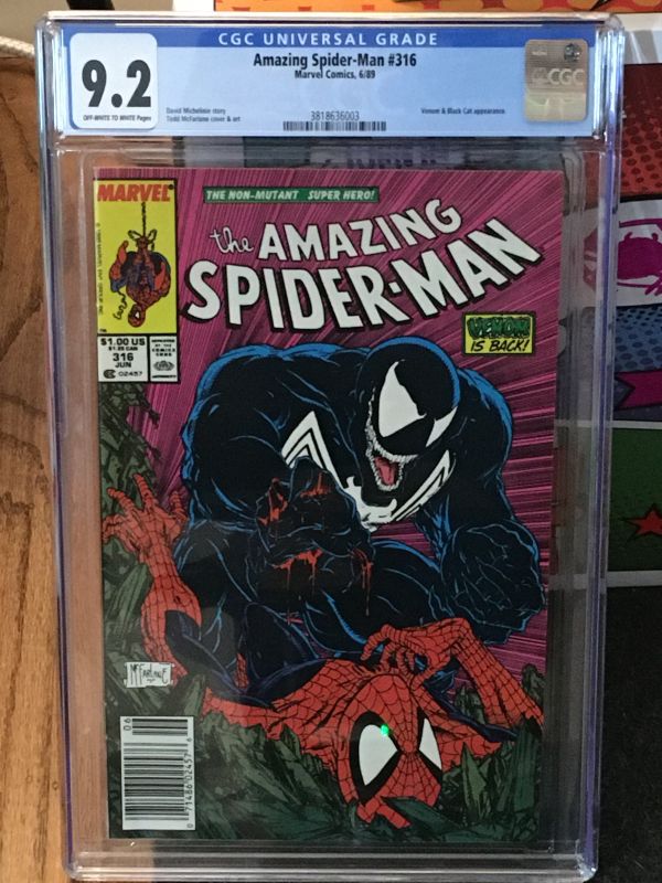 Image for Amazing Spider-Man #316 CGC 9.2